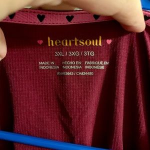Burgundy Heartsoul Scrubs